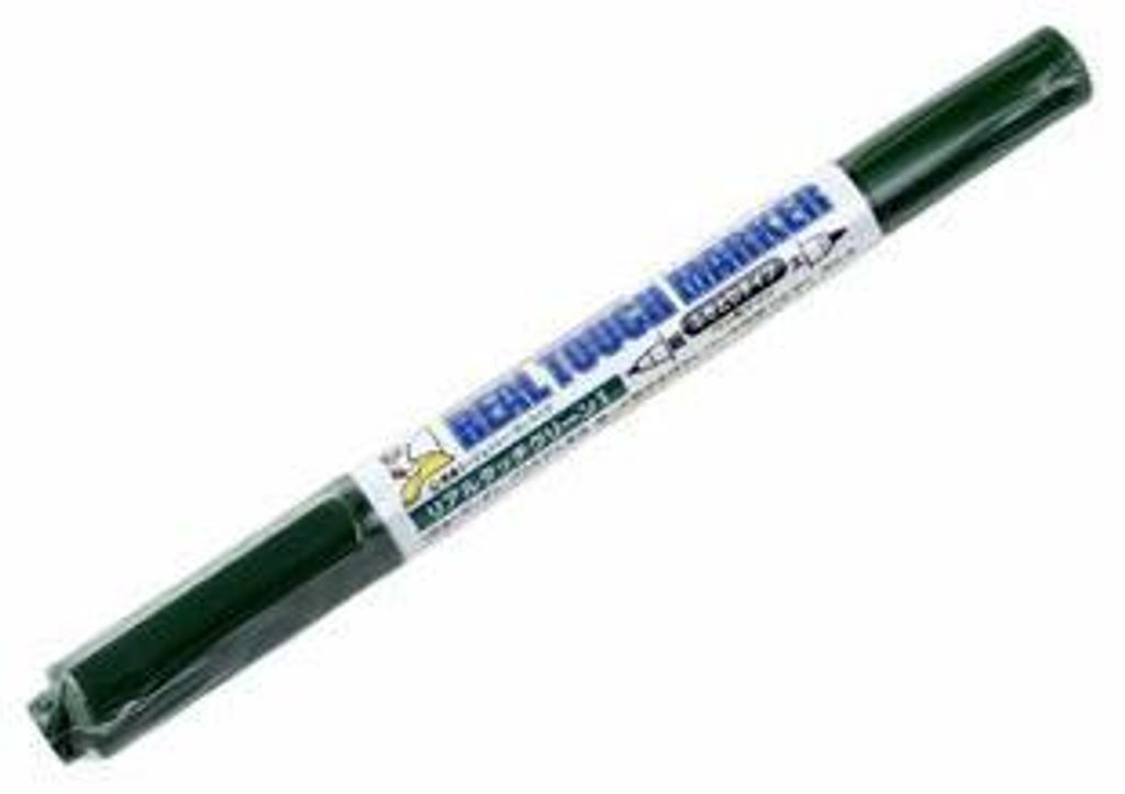 Mr Hobby - Gunze GM-408 - Real Touch Marker - Real Touch Green 1 - Neu