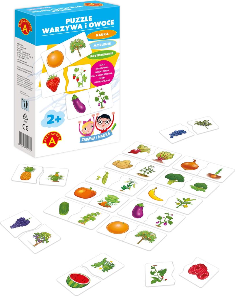 Gemüse und Obst - Spaß und Lernen 18387