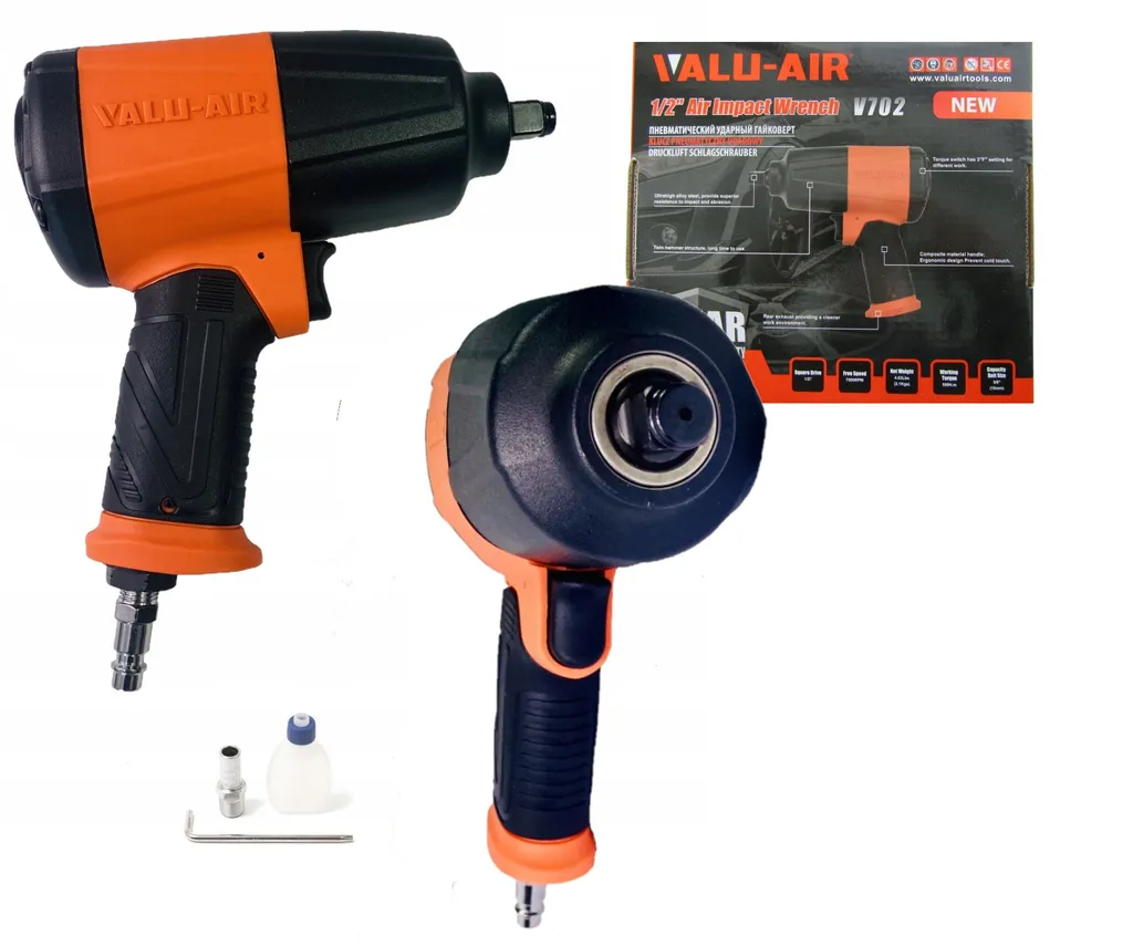 Clé pneumatique 550 Nm VALU-AIR : débloquez facilement vos vis grippées