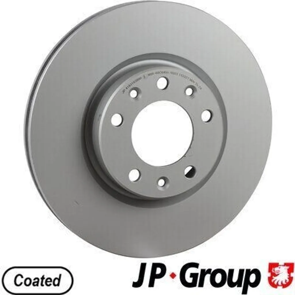 Jeu de disques de frein avant ventilés pour OPEL Astra L 4163103800