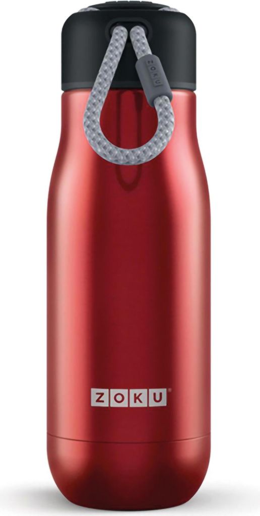 ZOKU Zoku - Edelstahl Trinkfkasche S 350ml Red ZK SSB S RD 0815706021316