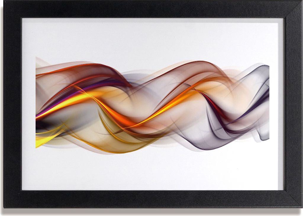 Bild 30x20 MDF-Rahmen Wandkunst Abstraction Graphics