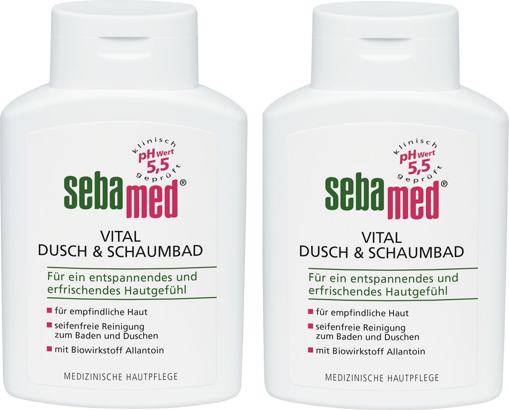 Sebamed Vital Dusch und Schaumbad für empfindliche Haut Produktbild 
