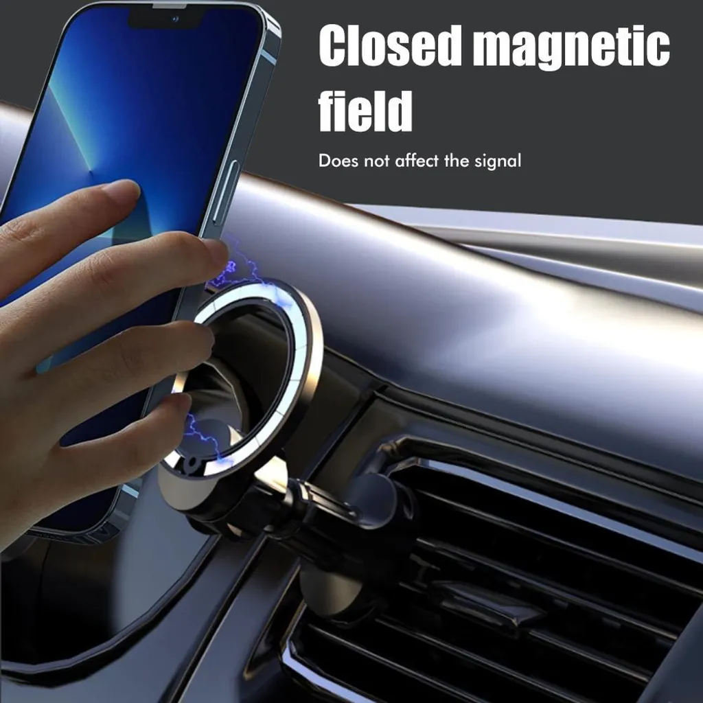 Elegante Supporto Magnetico Auto MagSafe - Idea Regalo Premium 2026