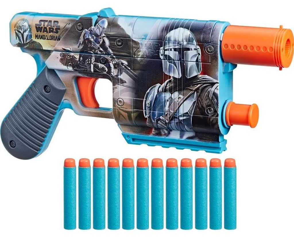 Hasbro Nerf Star Wars The Mandalorian Blaster, Dartblaster Produktbild 