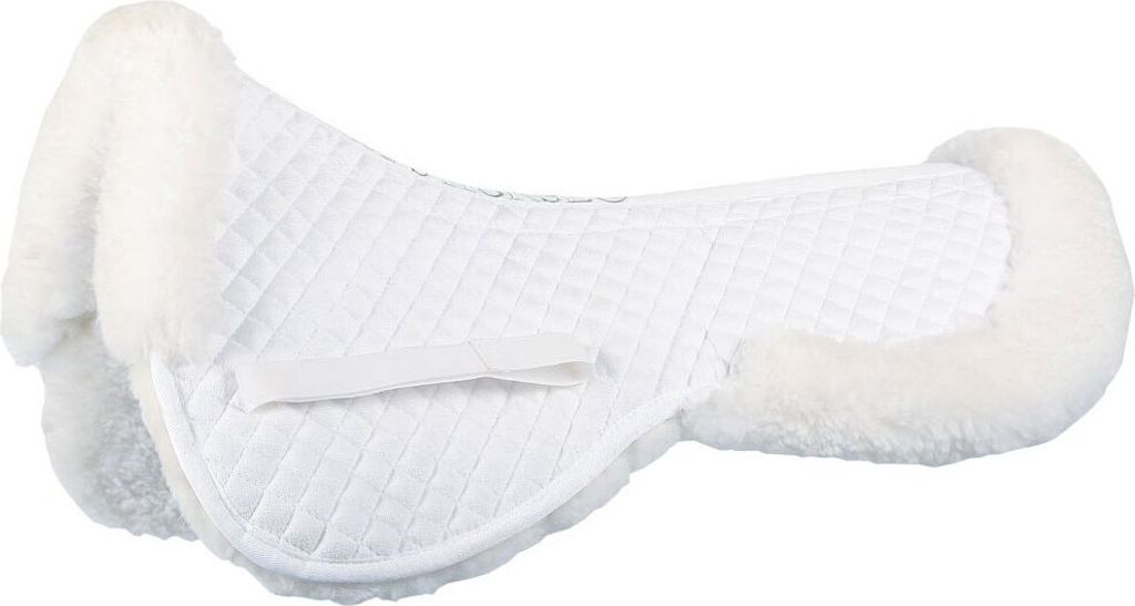 Harry ́s Horse Merino Full Riser Halfpad Weiß Weiß One Size