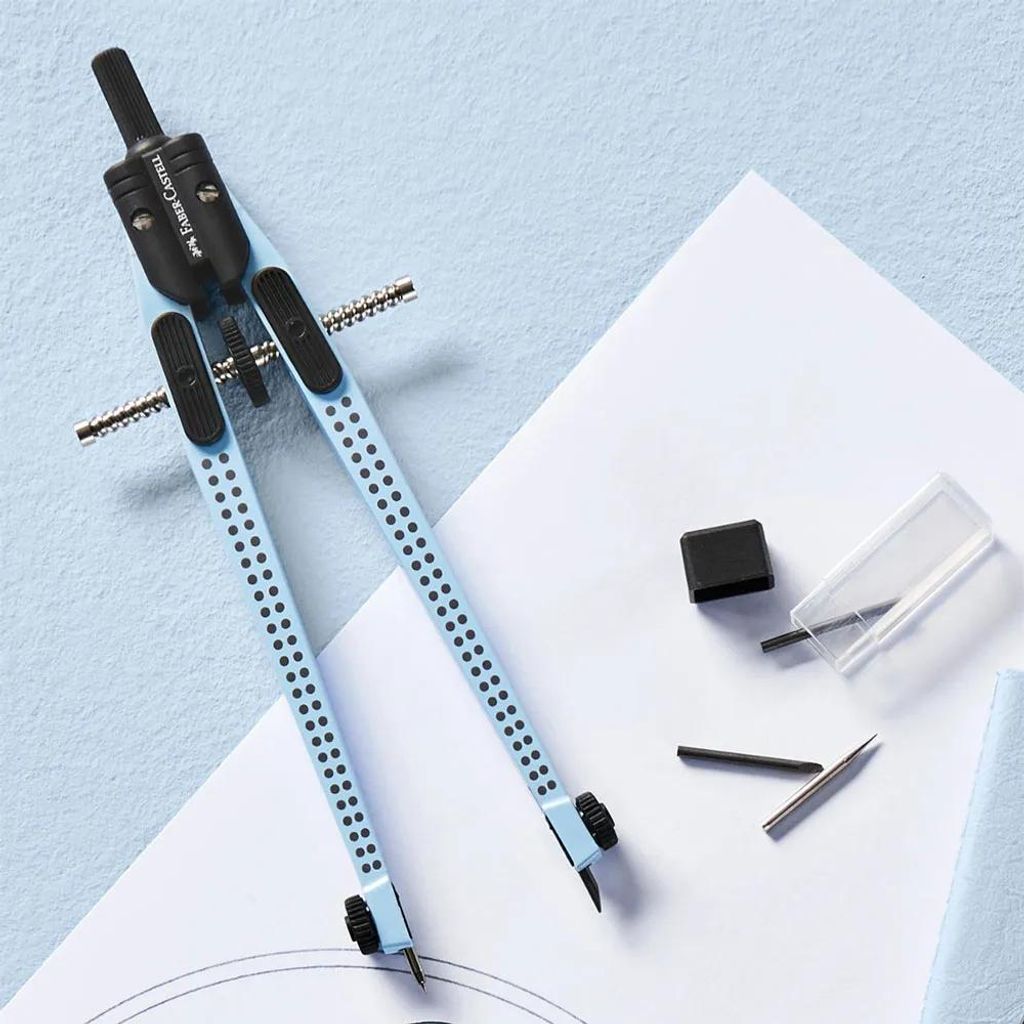Faber Castell Quick Set Grip Der Kompass Führt   Kinder  Produktbild 