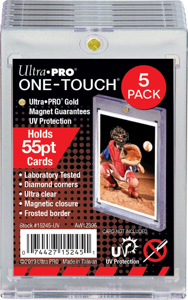 Ultra Pro - 55PT UV ONE-TOUCH Magnetic Holder (5 count pack)