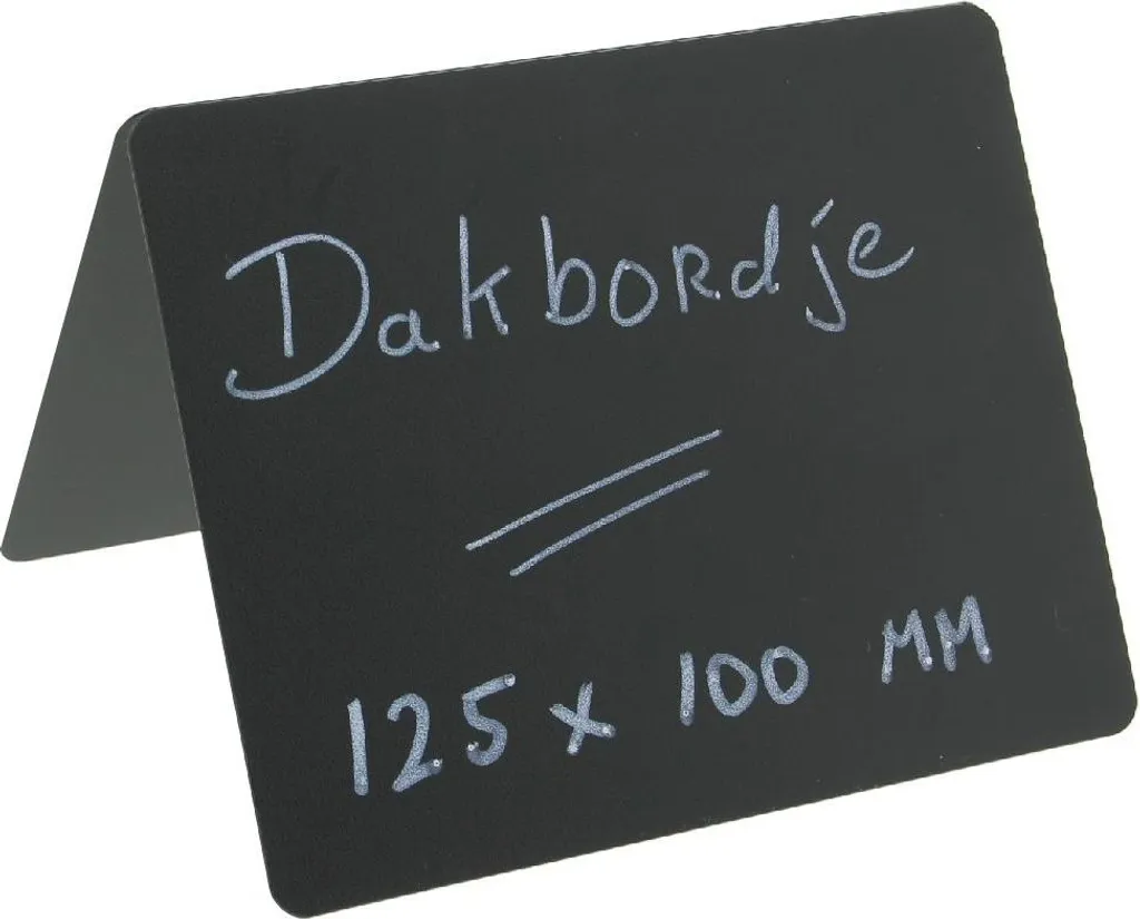 Identifiez vos produits avec le lot de 25 ardoises de table 125x100