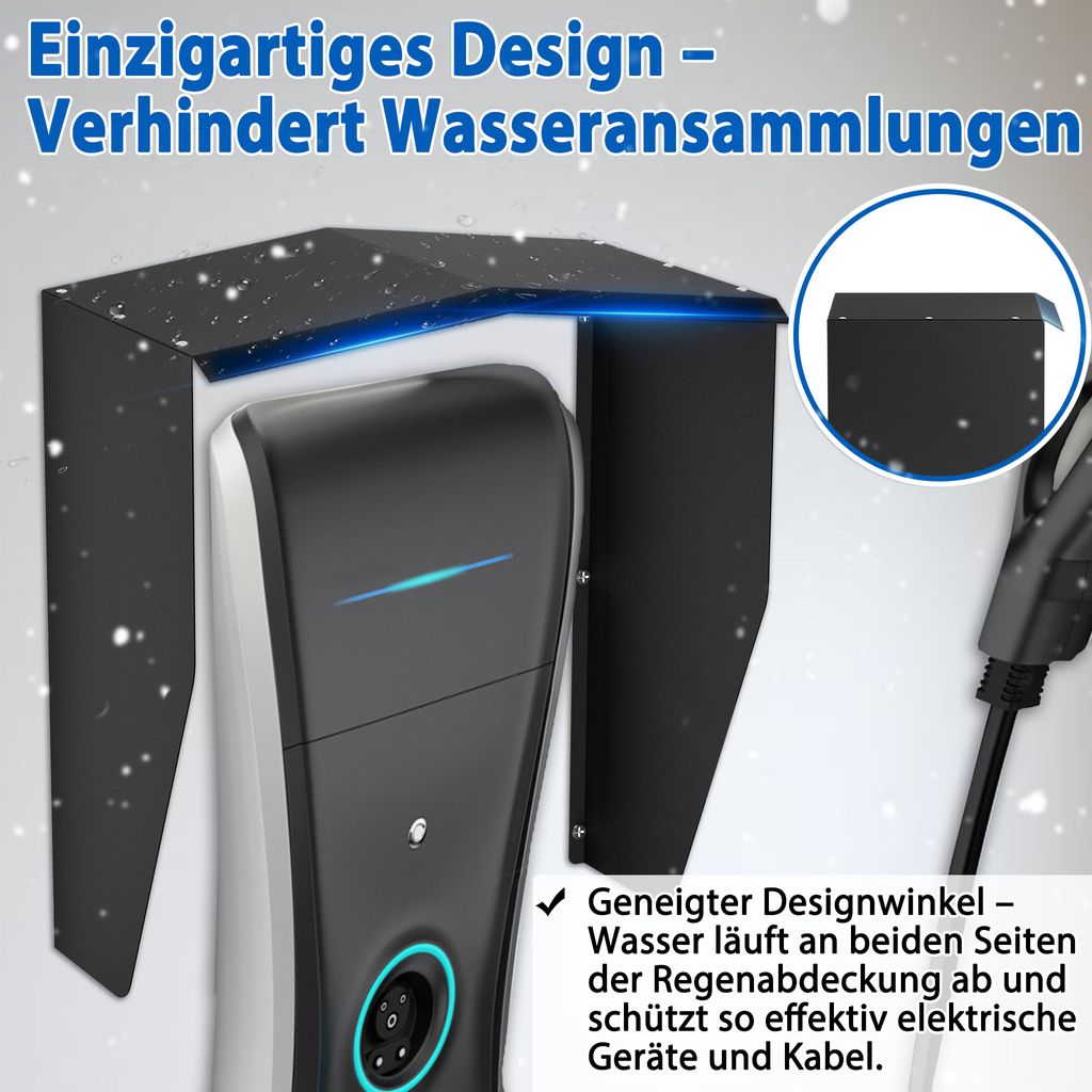 Verwunderlich Wallbox Wetterschutz Abschlieãƒåbar Bild
