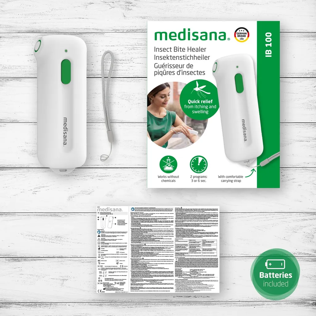 Medisana IB 100 Blanc Inhalateur Personnel avec Technologie Vapeur Douce - 9