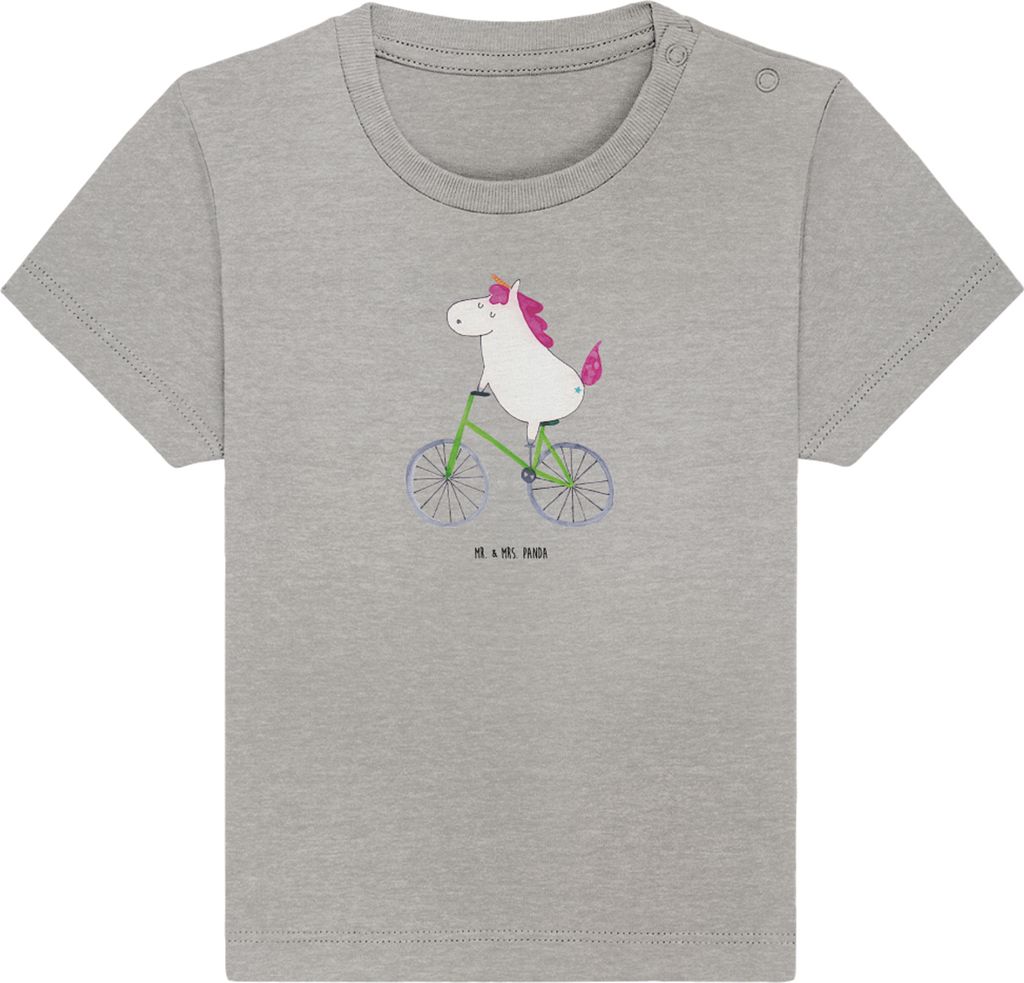 Mr. & Mrs. Panda Babyshirt Einhorn Radfahrer 12. - 18. Produktbild 