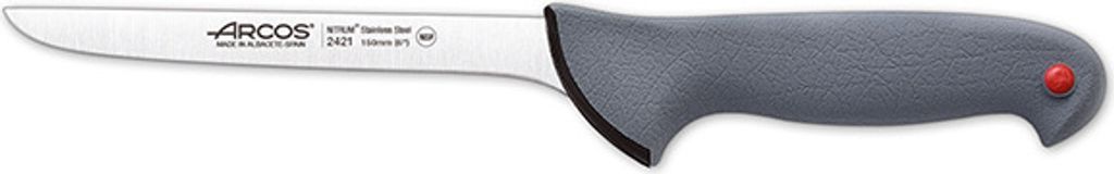 Ausbeinmesser Arcos Farbe - Prof 242100 Edelstahl Nitrum und mango ergonomische Polypropylenklinge und 15 cm, Vitrine