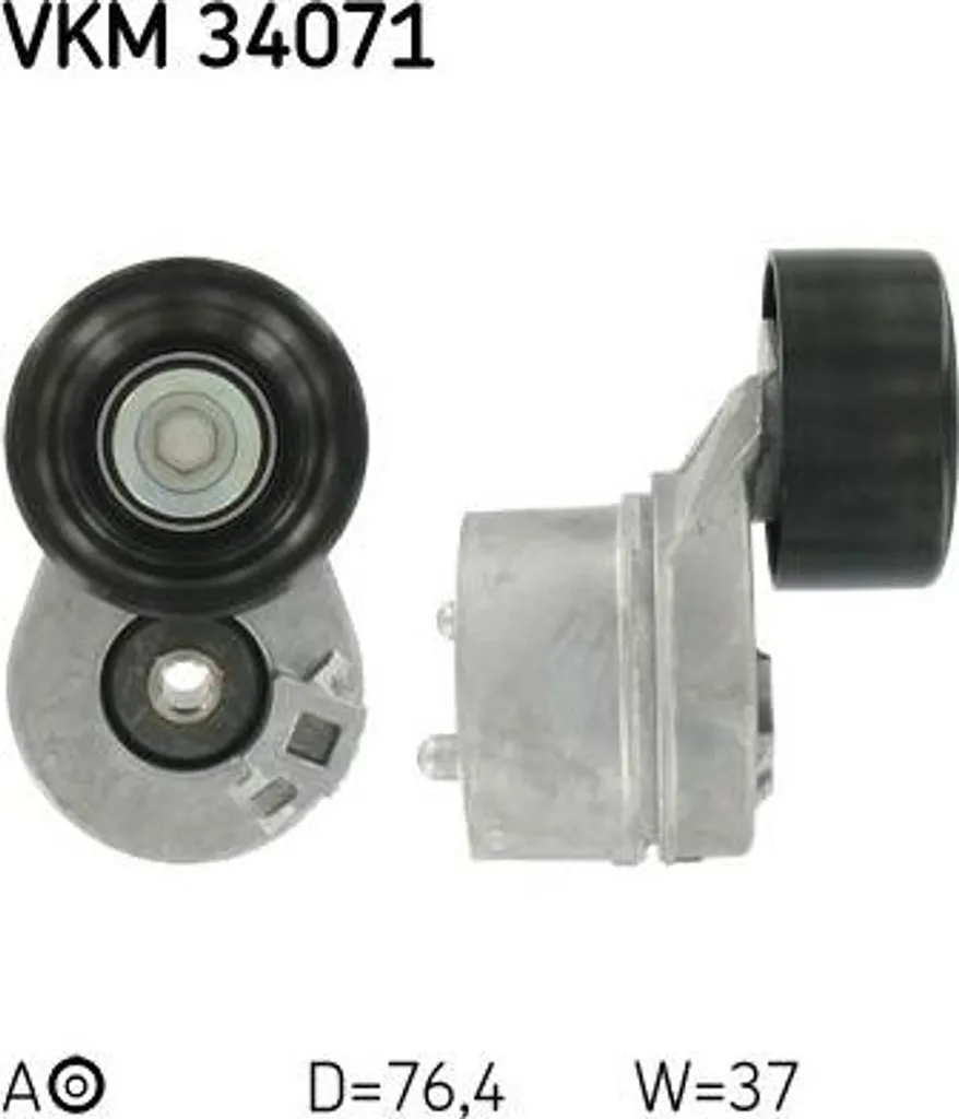 Galet Tendeur SKF VKM 34071 pour Entretien Courroie Transit OE 1096484