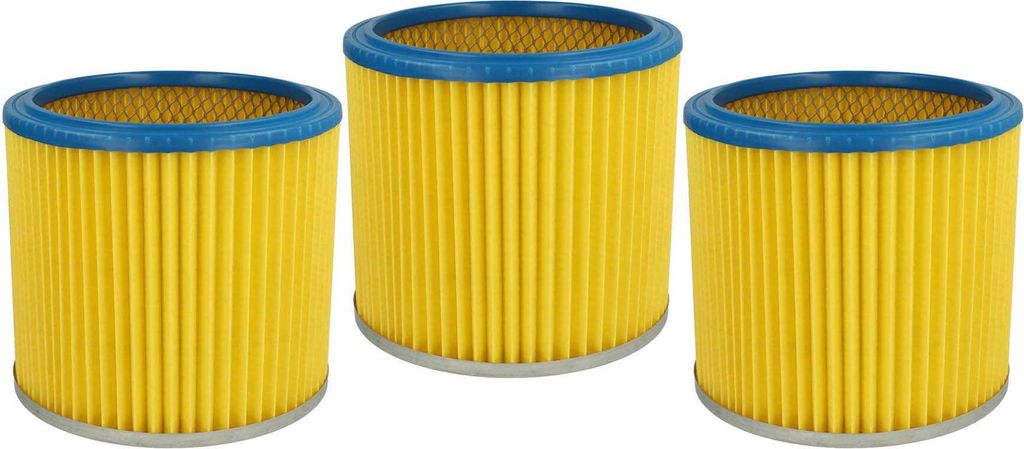 vhbw 3 Faltenfilter kompatibel mit Rowenta Allround Produktbild 