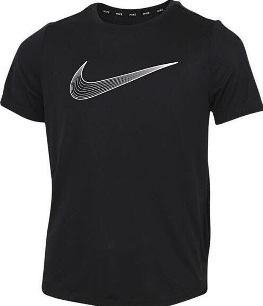 NIKE T-Shirt Kinder schwarz XS