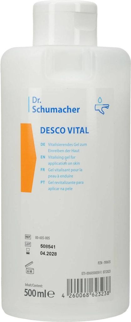 Dr. Schumacher Desco Vital Gel - 500 ml | fľaša (500 ml) Obrázok produktu 