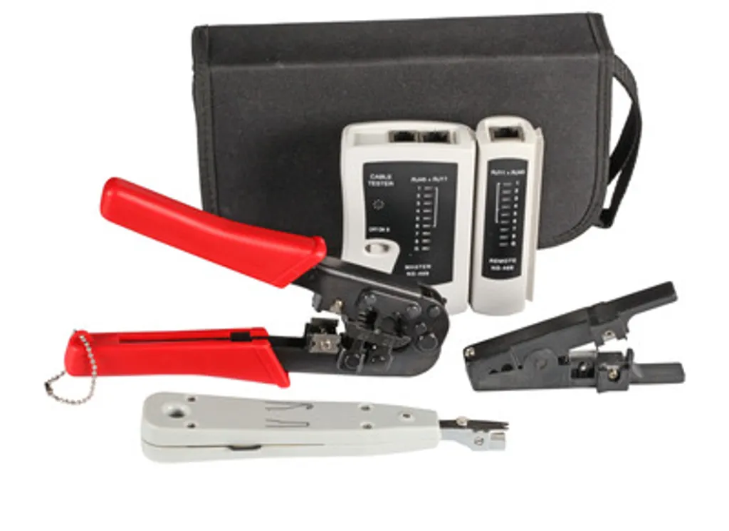EFB Network Tool Kit 4 Pezzi - Per Cablaggio Domestico e Ufficio - 2