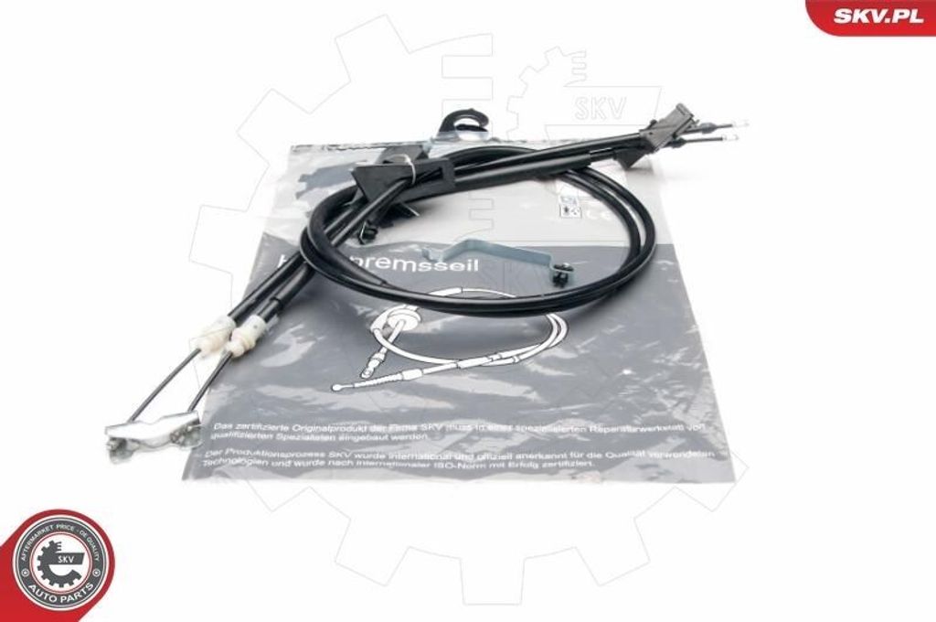 ESEN SKV Handbremsseil Seilzug Feststellbremse für FORD FOCUS (DAW, DBW) Hinten 25SKV158