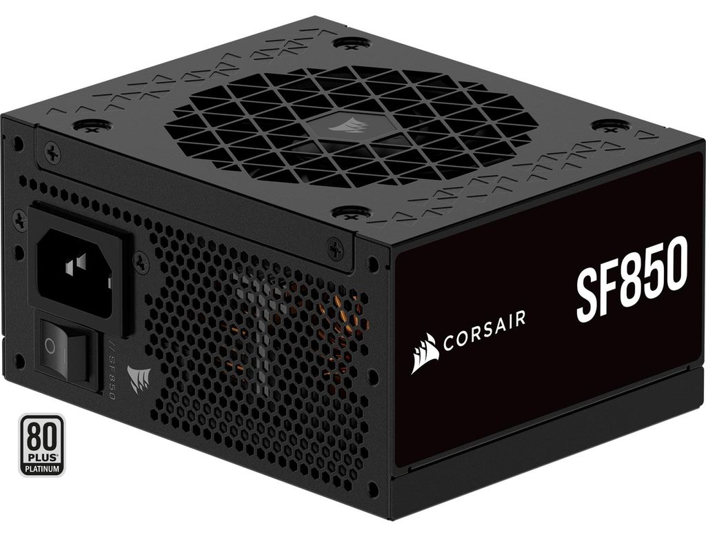 Corsair SF850, PC-Netzteil, (1x 12VHPWR, 2x PCIe, Produktbild 