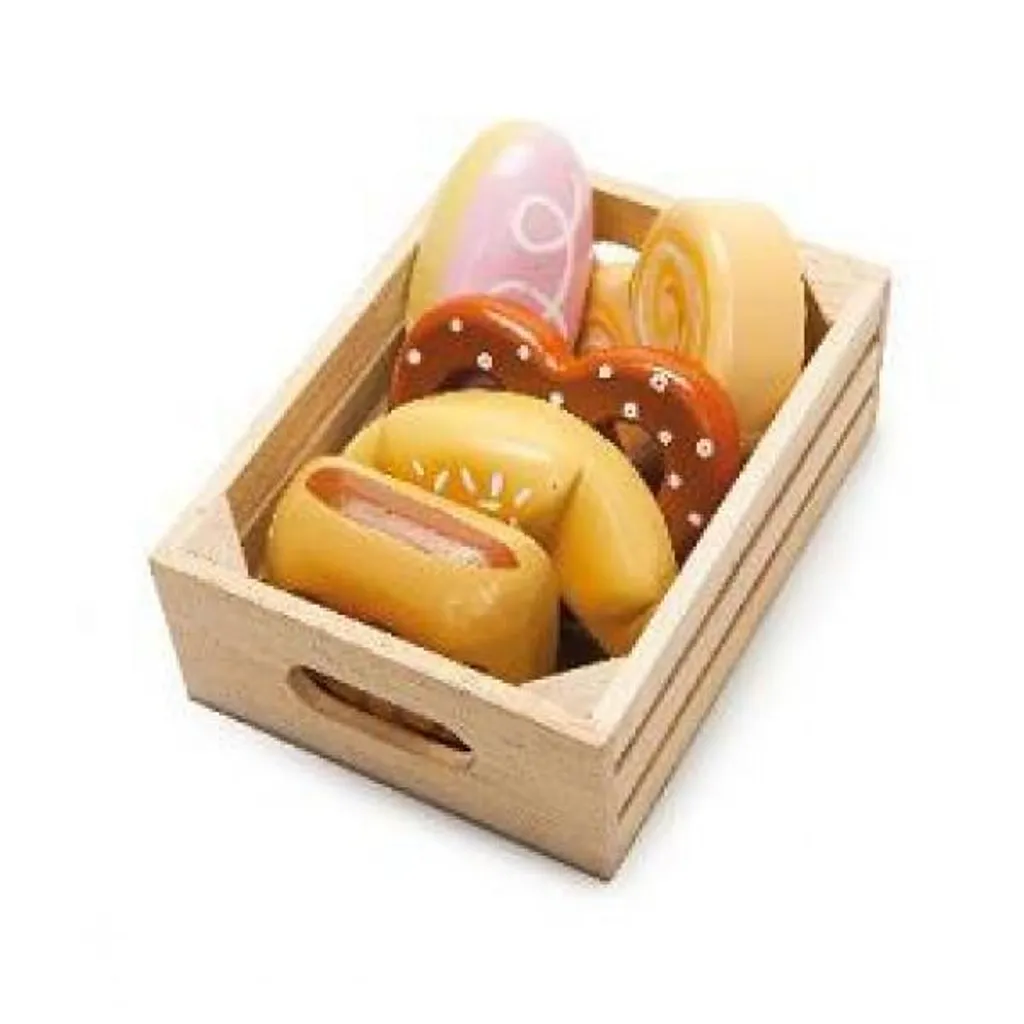 Set de Pâtisseries Créatives en Bois Durable avec Caisse de Rangement - 7