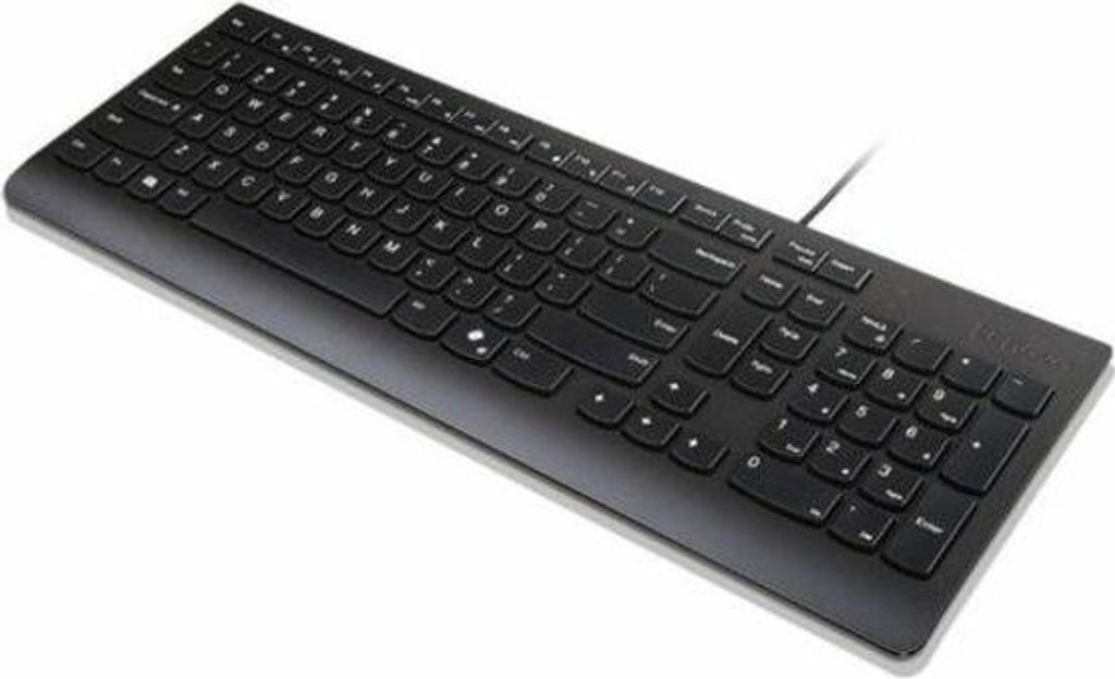 Lenovo 4Y41R64642, Volle Größe (100%), Kabelgebunden, USB, Plunger key switch, Schwarz