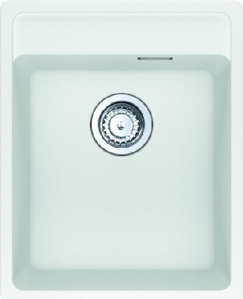 Franke Maris - Fragranit Küchenspüle MRG 610-37 FTL, 410x510 mm, Eißweiß 114.0661.443