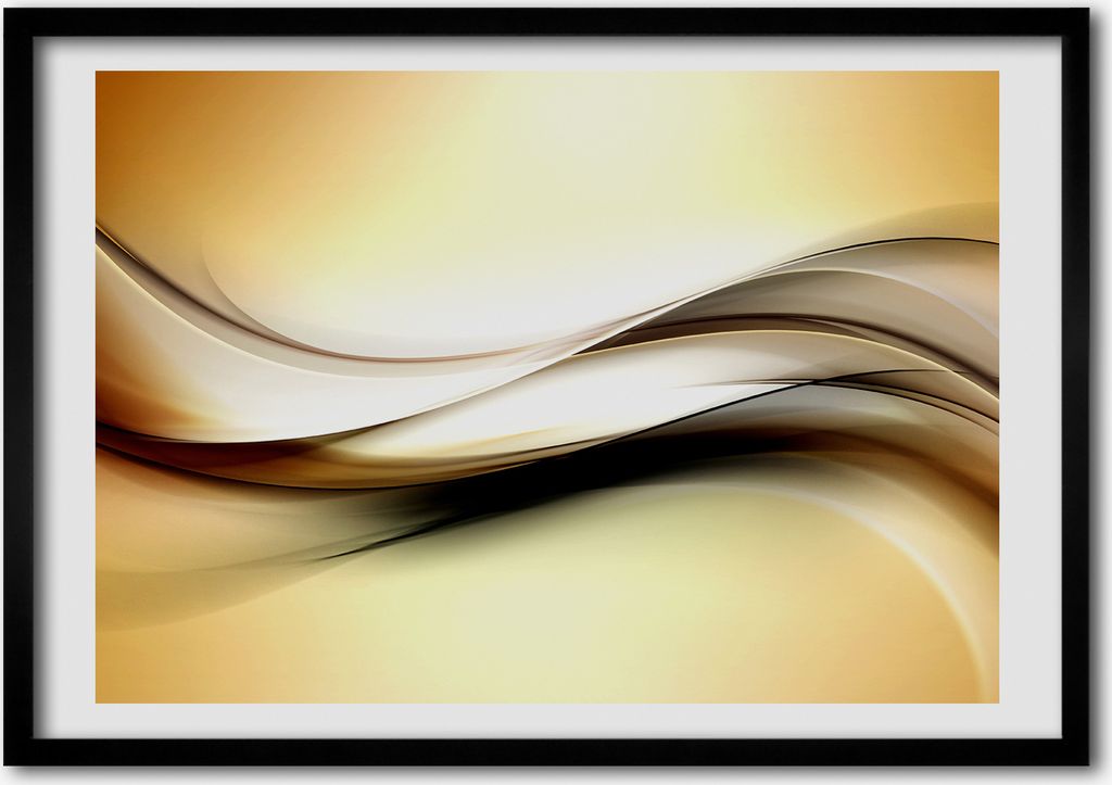 Bild - Bilder - Bilderrahmen - 70 cm x 50 cm - MDF-Rahmen, Produktbild 