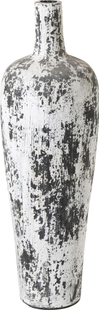 J-Line Vase Ruby Terracotta Schwarz/Weiß Small