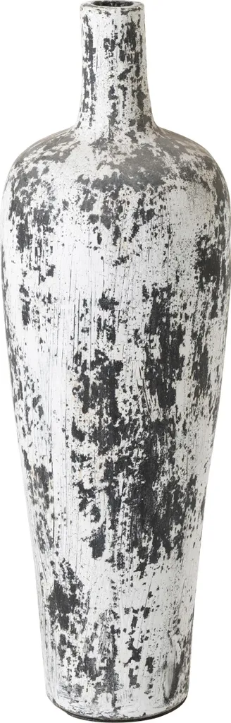 Vase J-Line Ruby Terracotta Noir et Blanc Petit Format Style Moderne