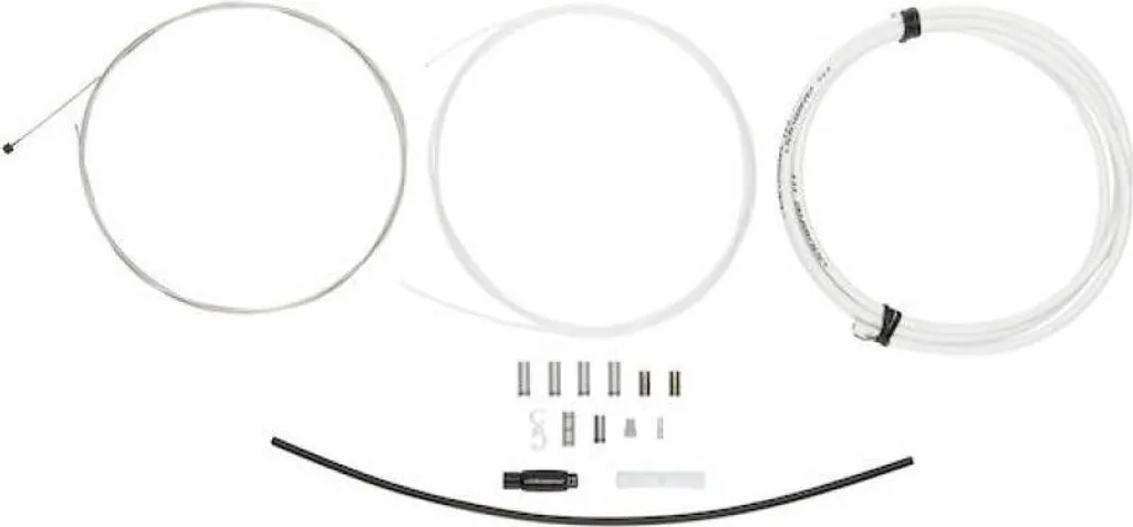 Jagwire Elite Sealed Kit Câble Dérailleur 1x Route et VTT Blanc Complet