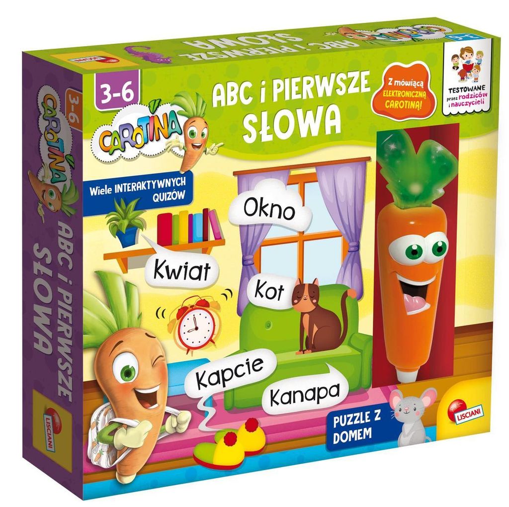 Carotina ABC and First Words Educational Game – Flash Cards Produktbild 