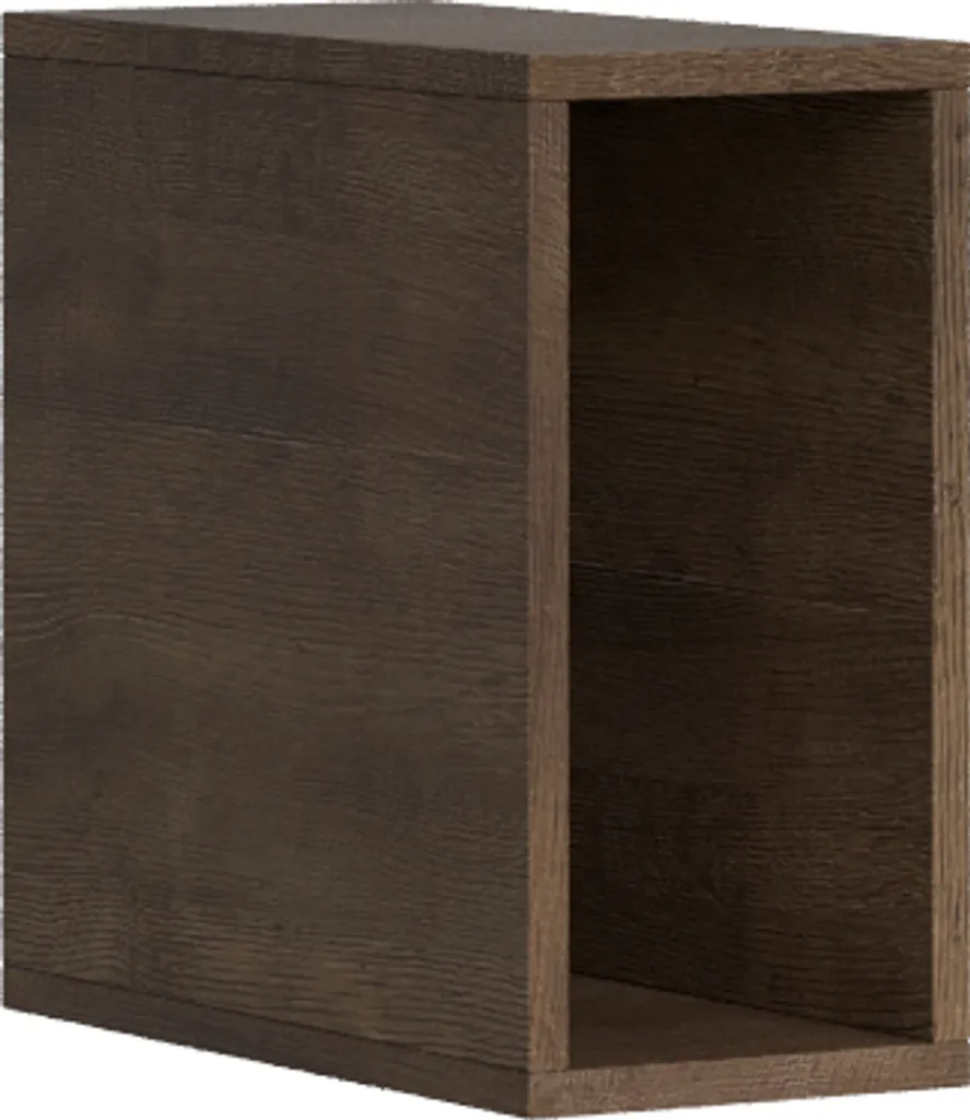 Élément mural ouvert Noyer 20x40x39 ou 40x20x39 - Niche ouverte