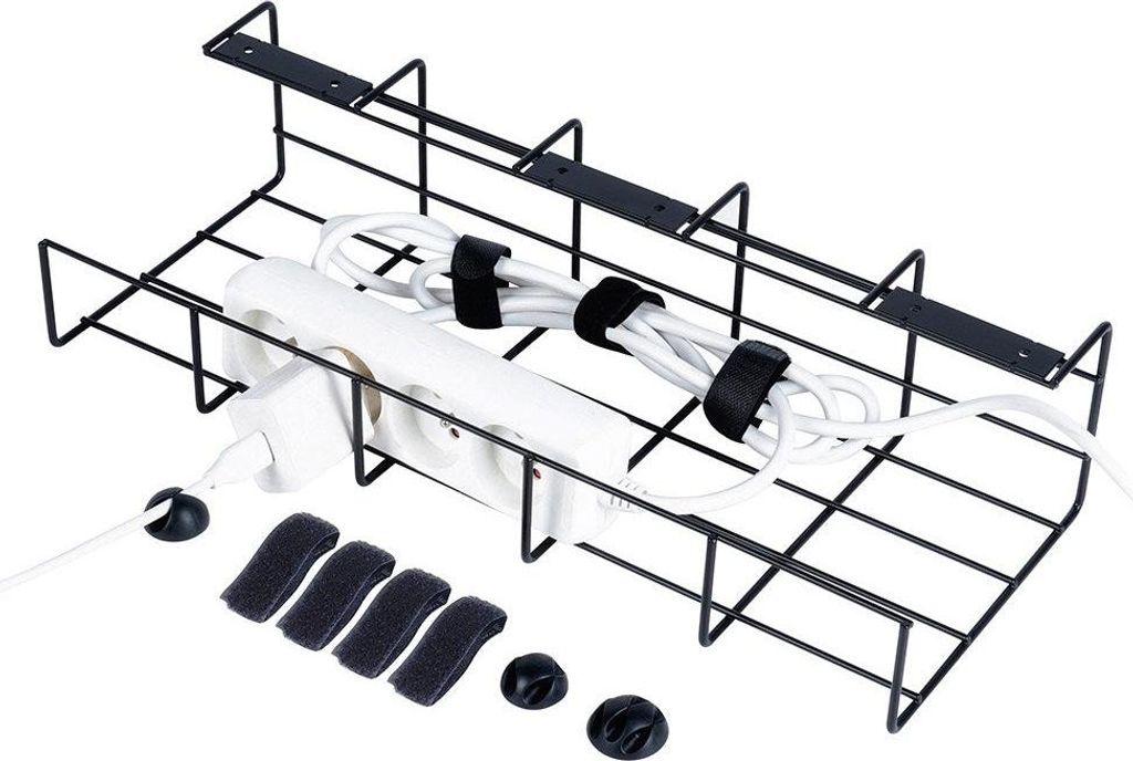 Organizér kabelů Vilde Kabelový box Držák kabelů pod desku Obrázek produktu 