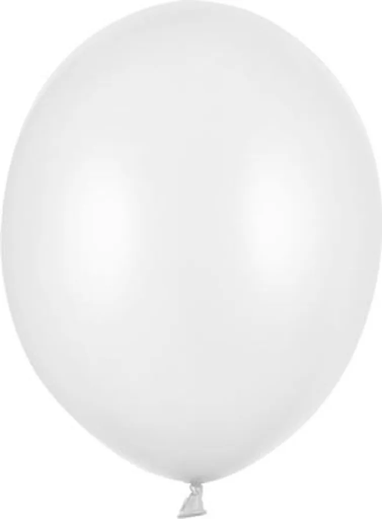 Déco de Fête Réussie : 100 Ballons Blancs Métal 27cm Anti-Éclatement