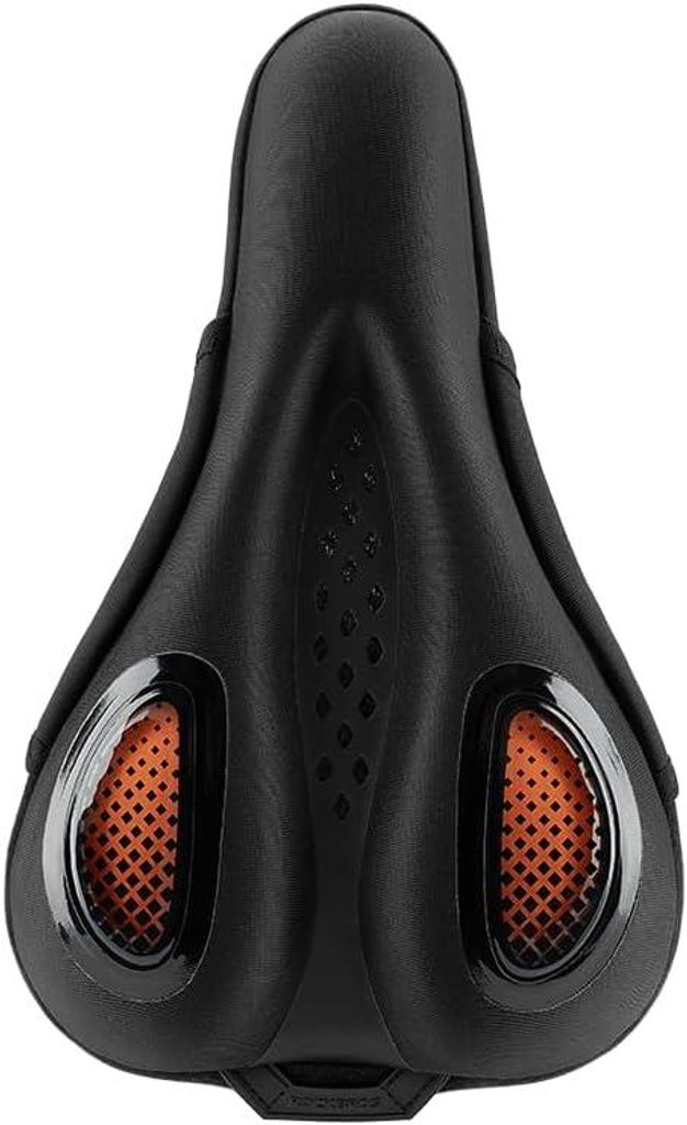 ROCKBROS Sattelschutz Wasserdicht Fahrrad, Gel Bequem Fahrradsattel Überzug, rutschfest Atmungsaktiv Regenschutz Sattel
