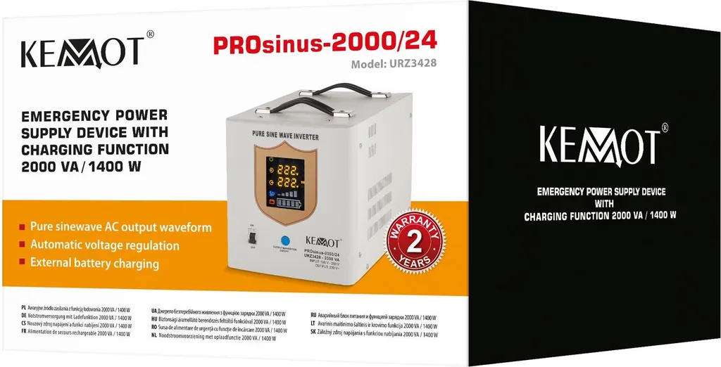 Alimentation Ininterruptible 1400W KEMOT URZ3428 : Performance et Sécurité - 4