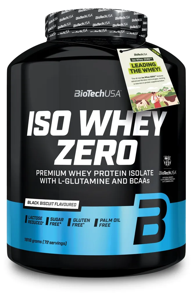 Digestion Facile Isolat de Whey Iso Whey Zero 1816g Black Biscuit USA