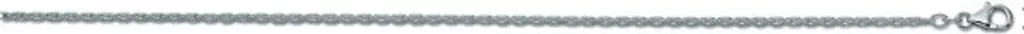 Chaîne en Argent 925 Maille Ancre 45 cm pour un Style Quotidien