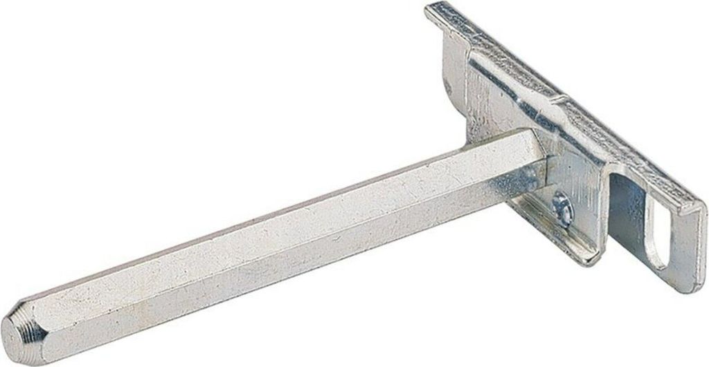 Regalbodenträger Titan Stahl verzinkt verdeckte Montage Produktbild 