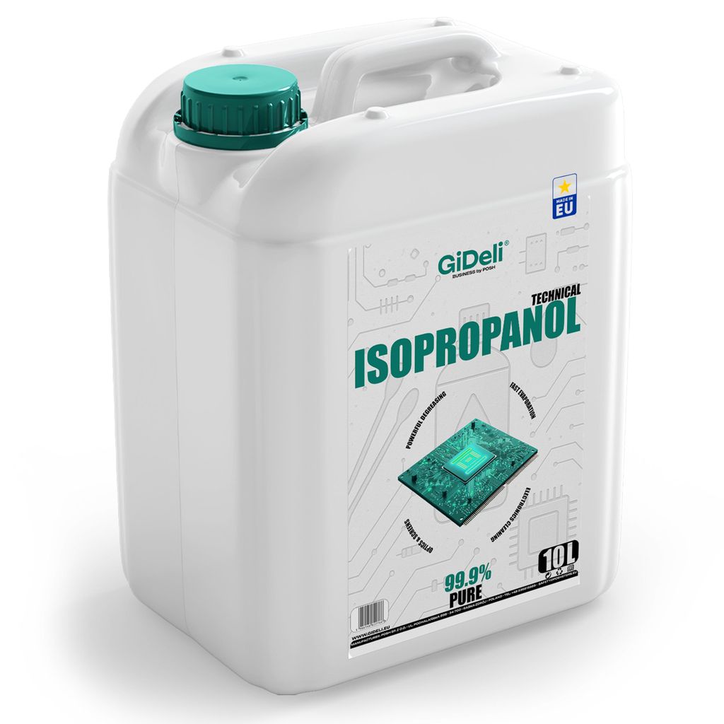 Izopropylalkohol 10 litrů, technická kvalita 99,9 %, Obrázek produktu 