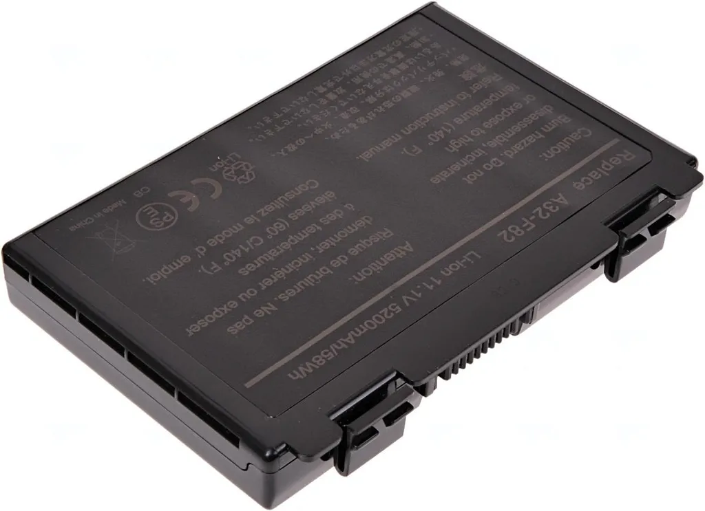 Réparer l'autonomie de votre Asus K50 X5D - Batterie 5200mAh 6 cellules