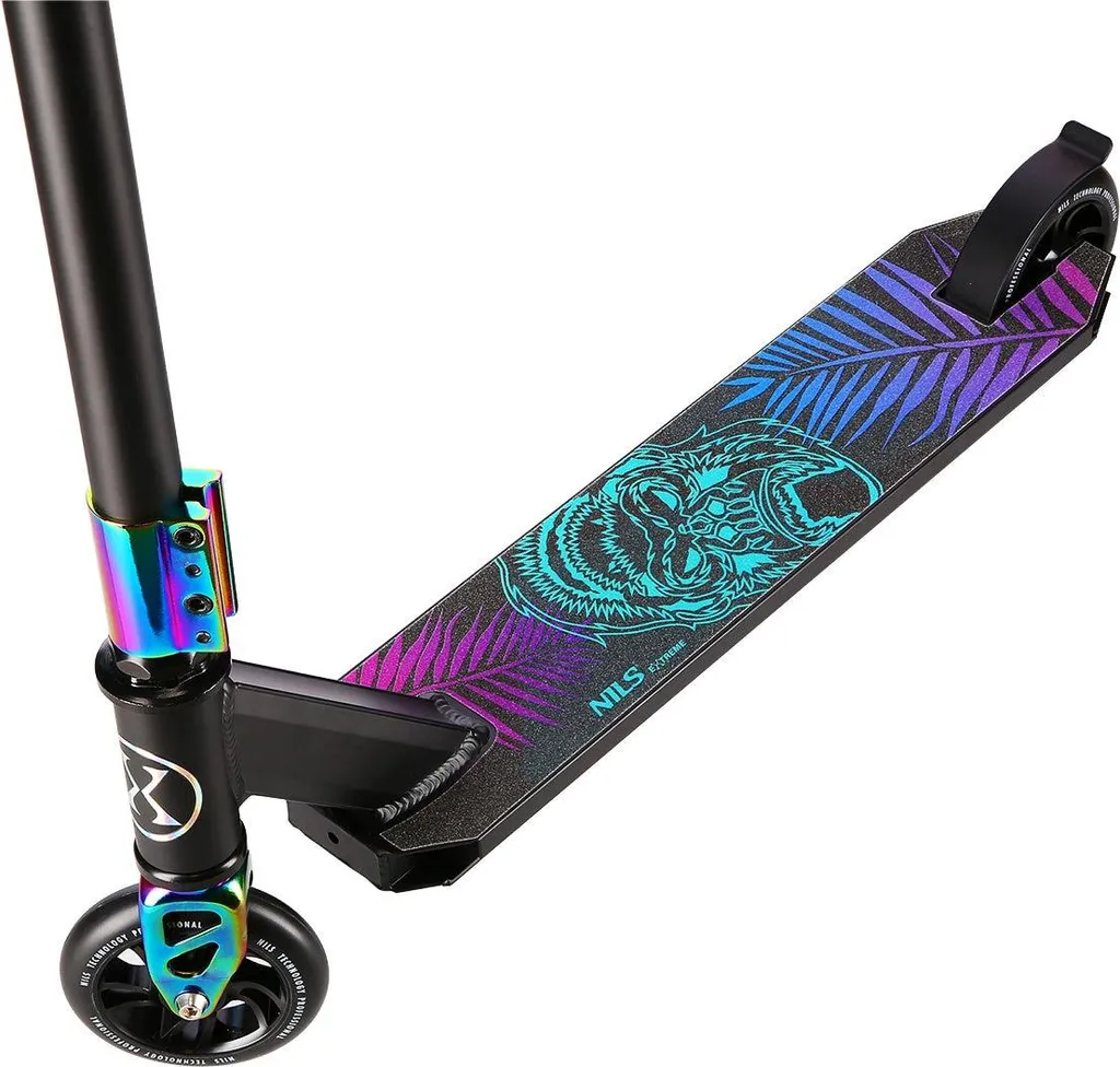 Trottinette acrobatique haute performance v2 avec structure renforcée