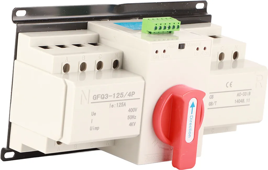 Inverseur de source automatique triphasé 125A pour tableau électrique - 6