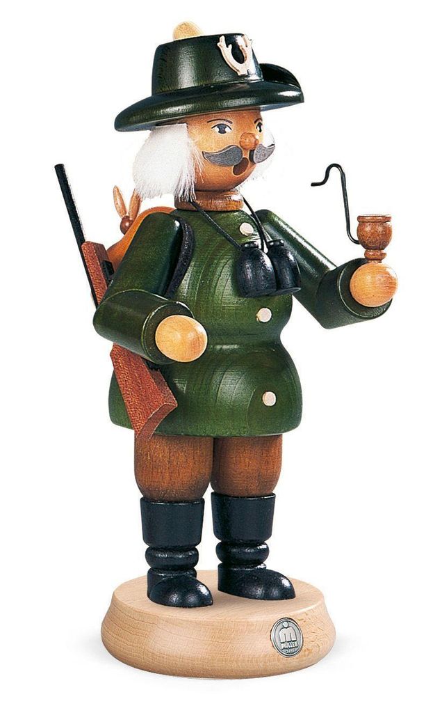 Förster - grün (23cm) Räuchermann von Müller Kleinkunst