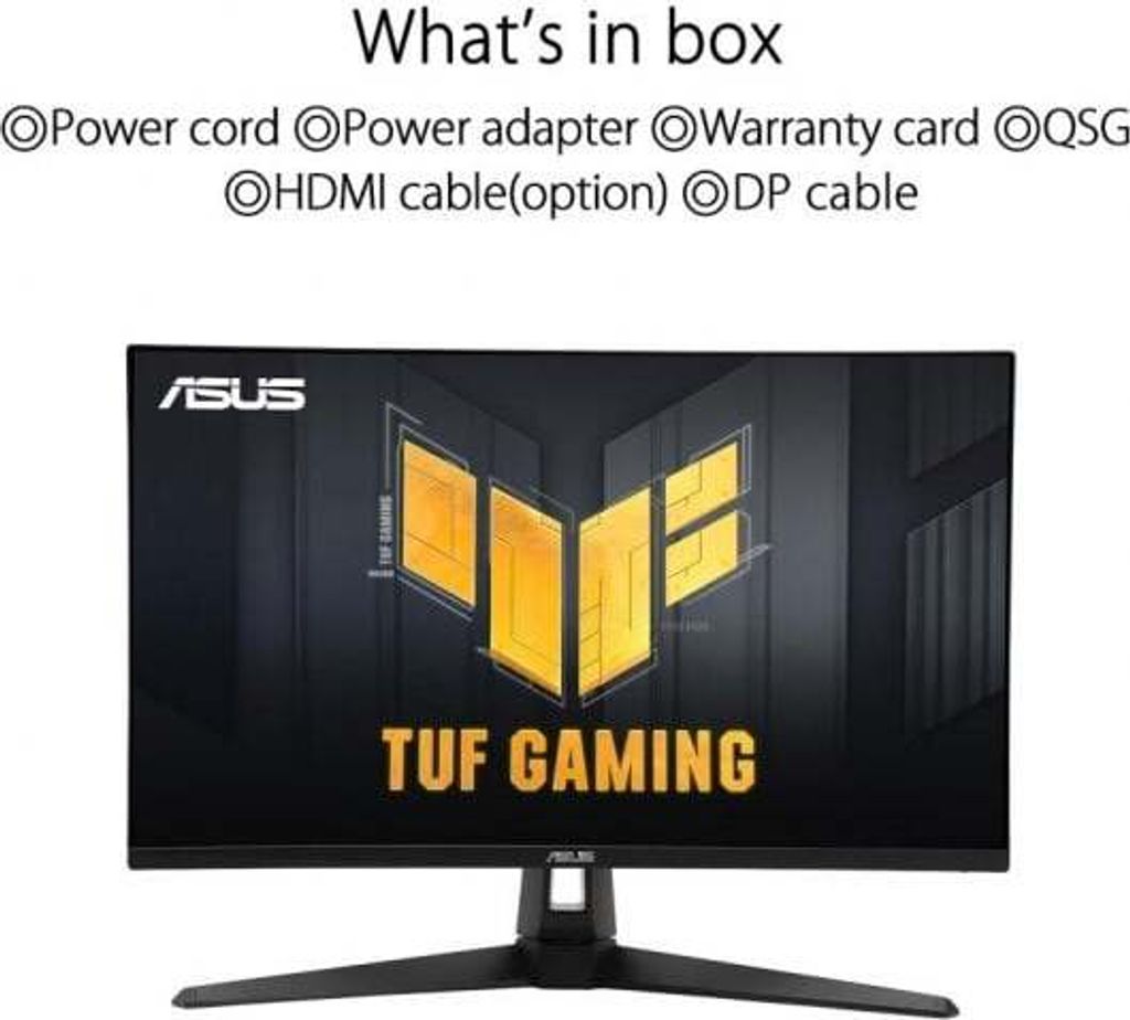 ASUS TUF Gaming VG27AQ3A 68.5cm (16:9) WQHD HDMI DP Produktbild 20