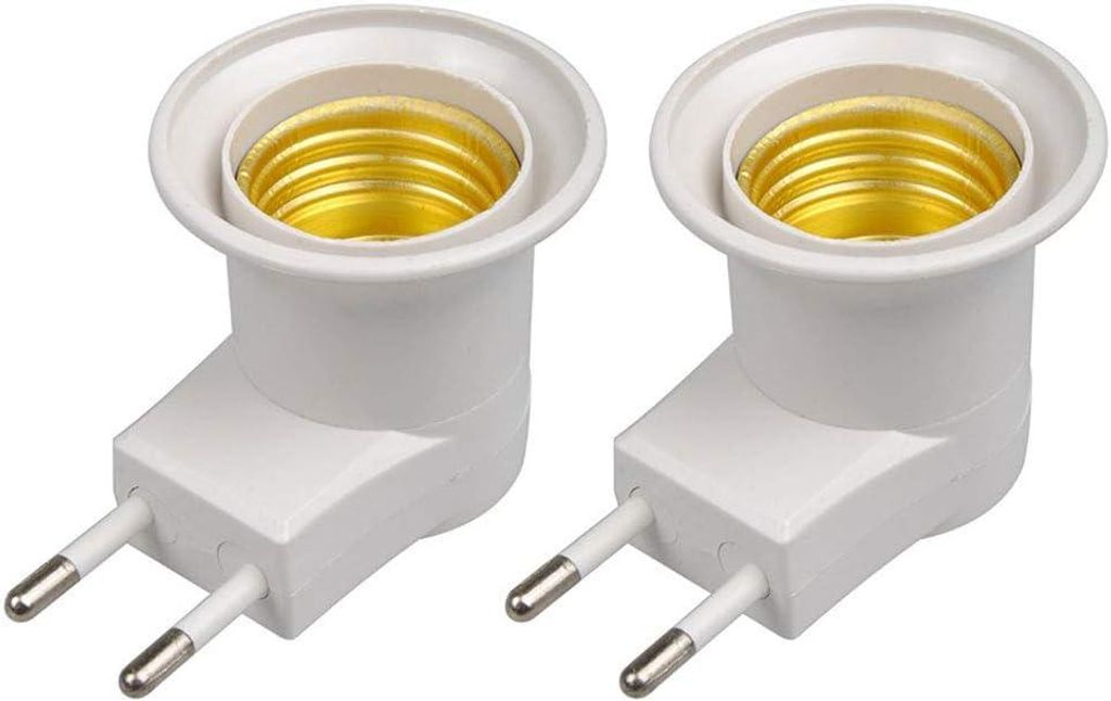 E27 LED-Lampenstecker-Adapter (EU-Typ) für Lampenfassung Produktbild 
