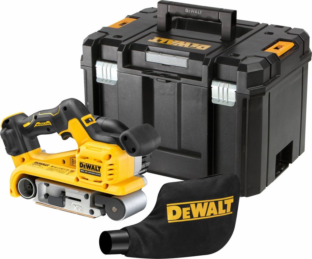 DeWalt DCW220NT-XJ Akku-Bandschleifer, 18 Volt (bürstenlos) - Basisversion