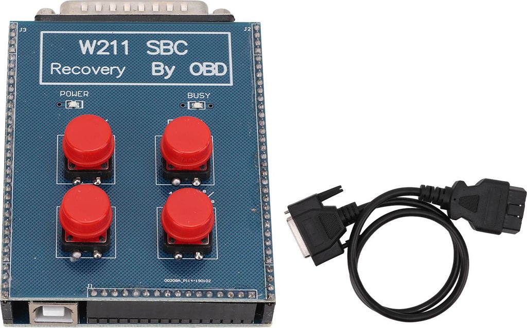OBD2 SBC Reset Tool Metall ABS Reparaturgerät Ersatz für Mercedes Benz W211 R230Blue
