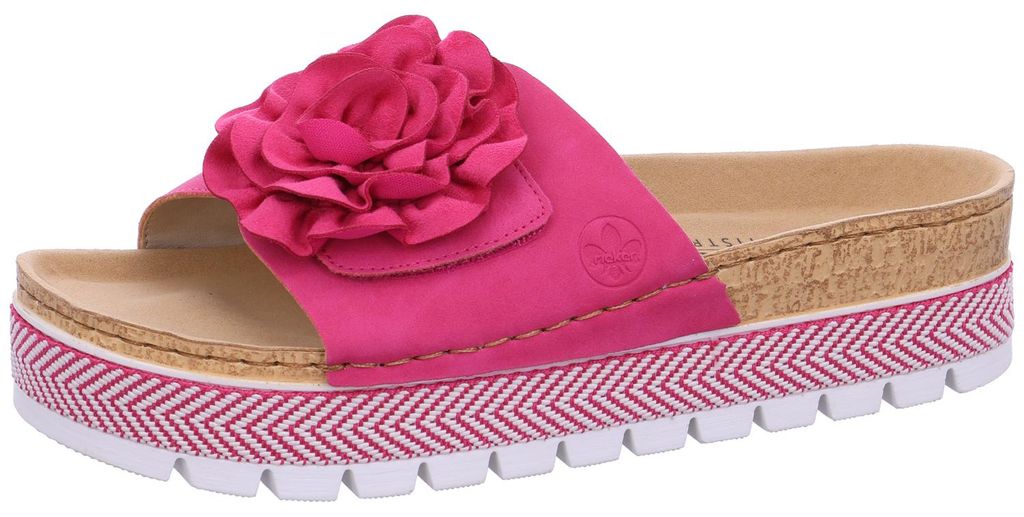 Rieker Pantolette Rot Produktbild 